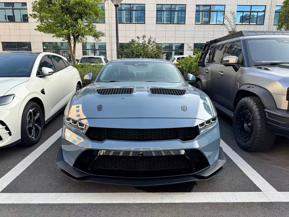 Обвес GTD для Ford Mustang S650 2024+ Форд Мустанг крылья капот губа