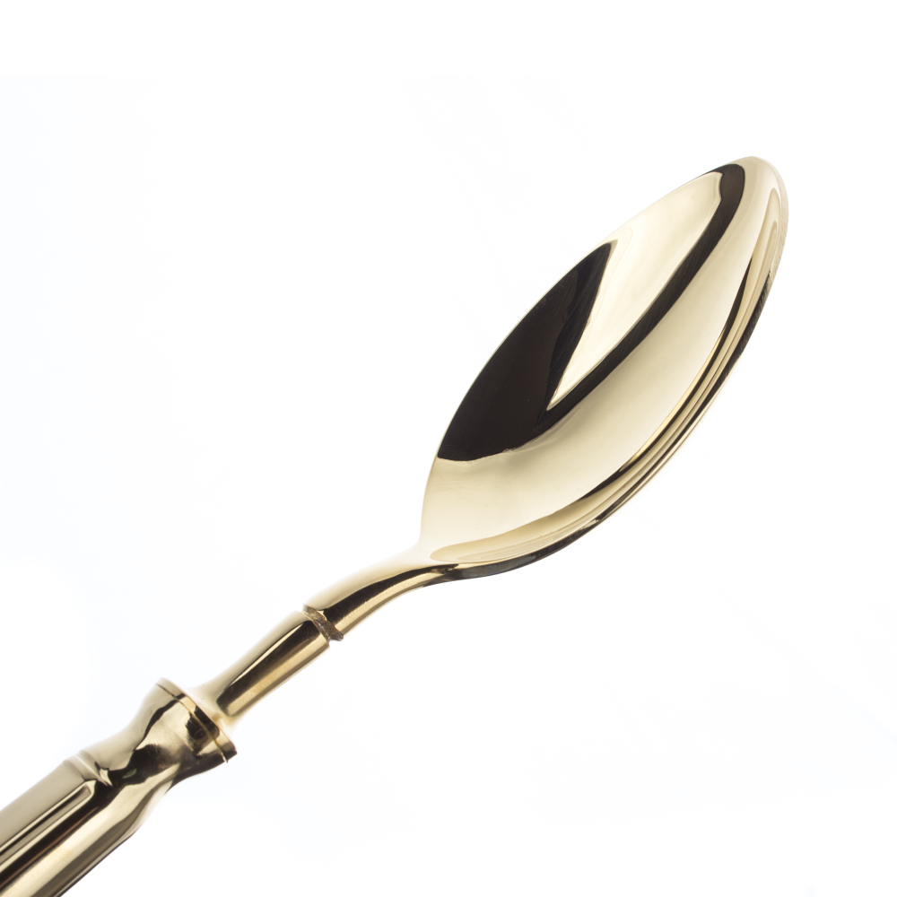 Набор столовых приборов на 6 персон 24 предмета Cutipol Piccadilly Bright gold в подарочной упаковке