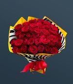 Монобукет из роз 50 см!!!!По акции!!