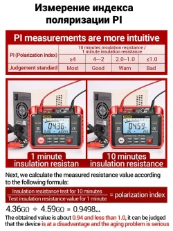 Мультиметр цифровой, мегаомметр ANENG MH13