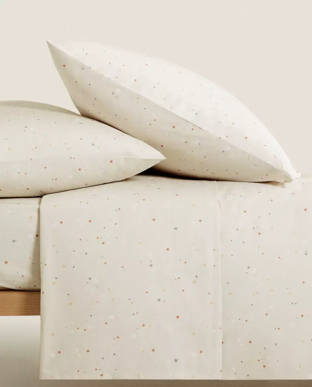 ZARA HOME ДЕТСКИЙ ПОДОДЕЯЛЬНИК "ЗВЕЗДЫ"