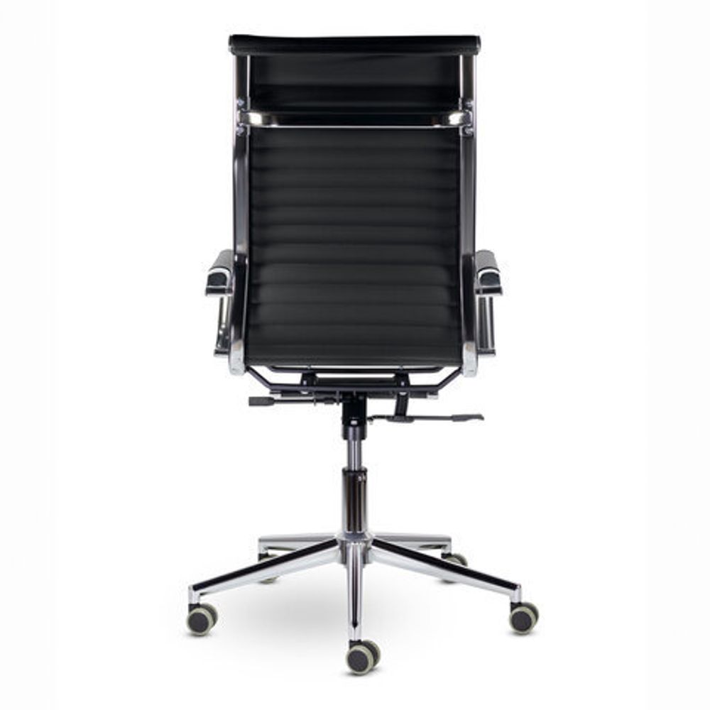 Кресло офисное BRABIX PREMIUM "Intense EX-531", экокожа, хром, черное, 532540