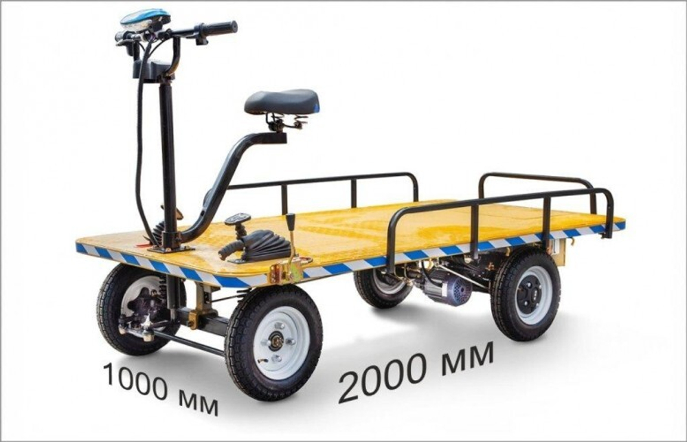 Тележка платформенная RUTRIKE СКЛАД 2000 аккумуляторная 21705