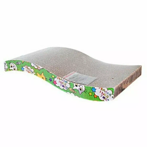 Уют Когтеточка гофрокартон с мятой  S-образная 43*22*7,5 см.