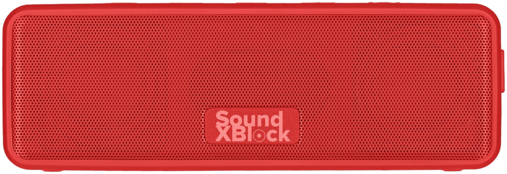 Портативная колонка 2E SoundXBlock красный