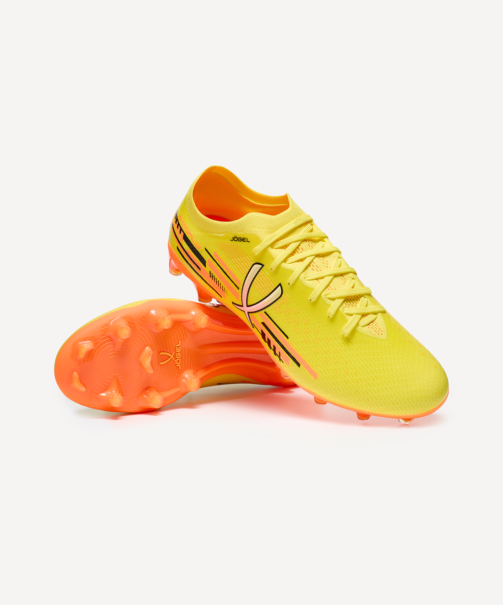 Бутсы футбольные Evofly FG Pro Yellow/orange