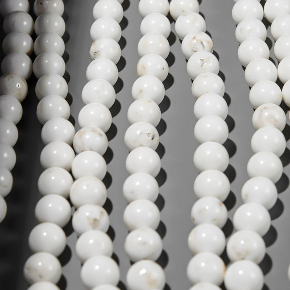 Говлит натуральный, 6,5мм, шар