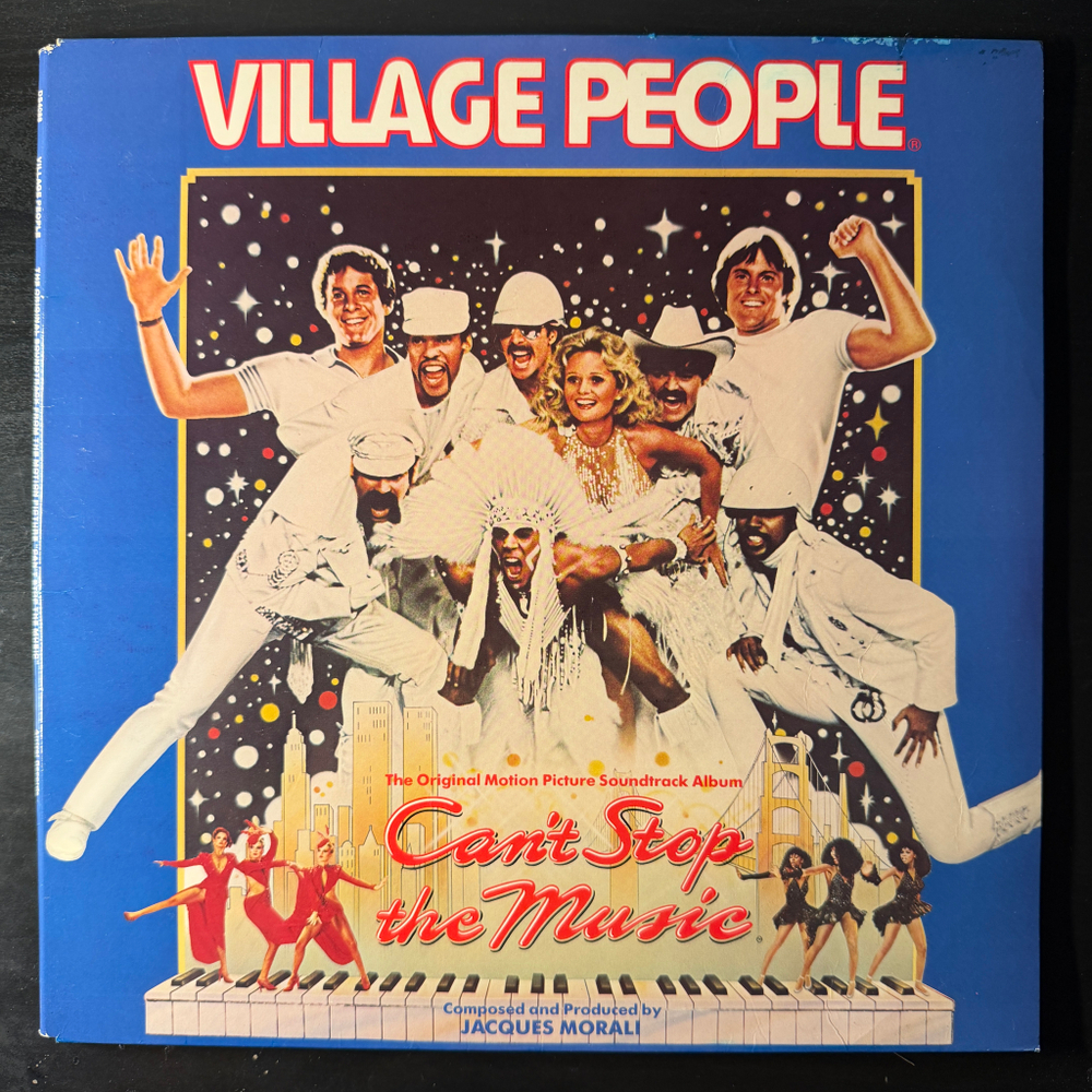 Village People ‎– Can't Stop The Music - The Original Soundtrack Album (Скандинавия 1980г.)