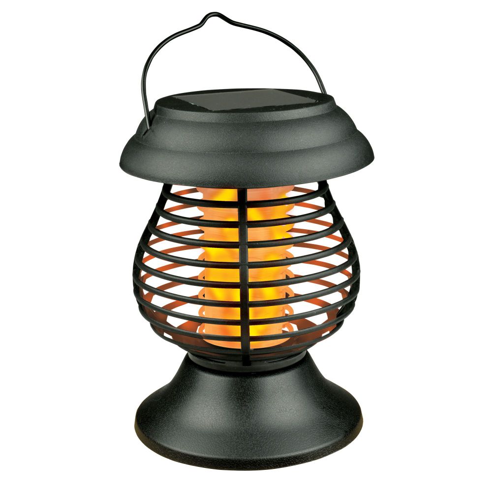 USL-F-300-PМ310 BUG ZAPPER Садовый светильник на солнечной батарее. 13 светодиодов. Эффект пламени и антимоскитный режим . 1xАА Ni-Mh аккумулятор в-к. IP44. TM Uniel.