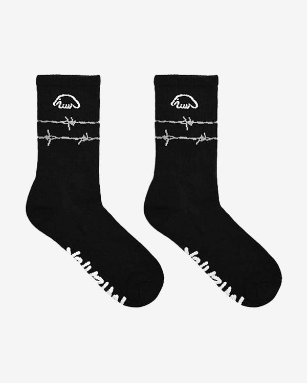 Носки Колючка черные - фото 1