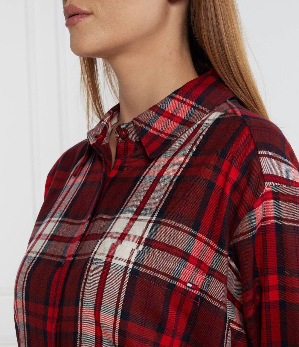 Ночная рубашка Tommy Hilfiger - красный(UW0UW04874)