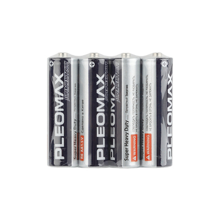 Батарейки Pleomax R6-4S SUPER HEAVY DUTY Zinc