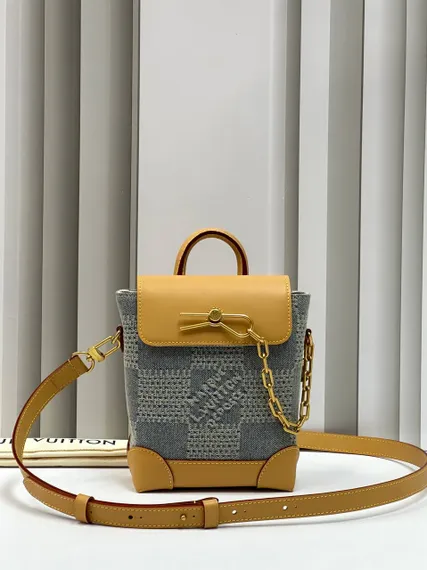 Сумка Louis Vuitton Nano Steamer синий