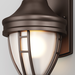 Уличный настенный светильник Outdoor O027WL-01B