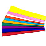 Бумага крепированная Alingar, 50х200 см, плотность 20 г/м2, 10 рулонов, 10 цветов, ассорти, индивидуальная упаковка