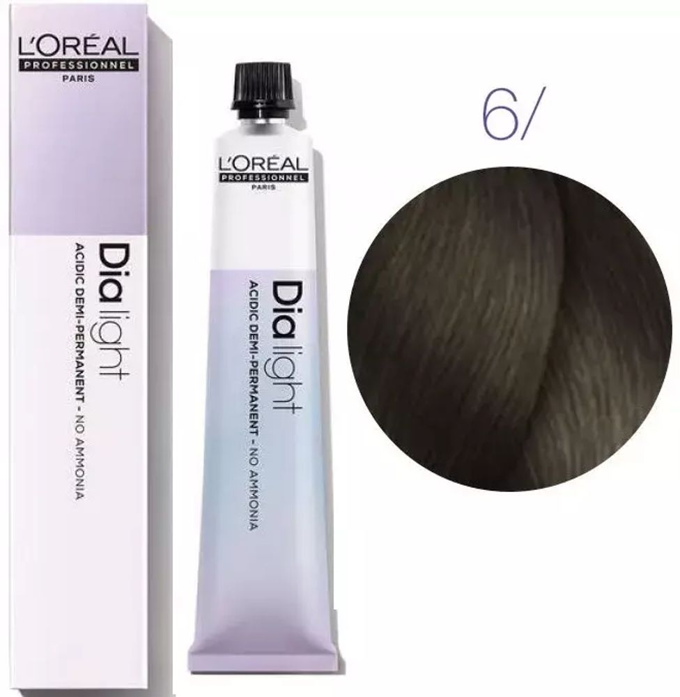 L&#39;Oreal Professionnel Dia Light 6 темный блондин 50мл