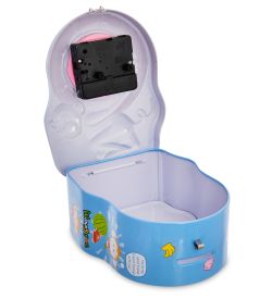 BX- 90/4 Метал. копилка с часами «Обезьяна»