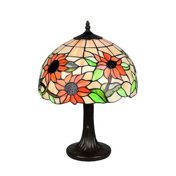 Настольная лампа OML-80704-01 цветного искусственного стекла  Omnilux Avintes