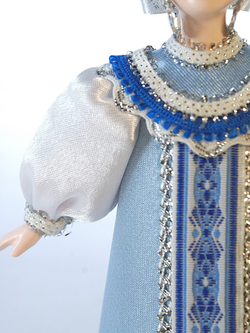 Кукла коллекционная Снежана в русском костюме