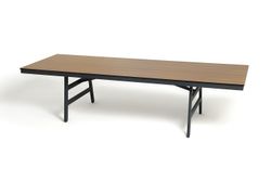 "Рио" стол из HPL 300х100см, цвет столешницы "дуб"