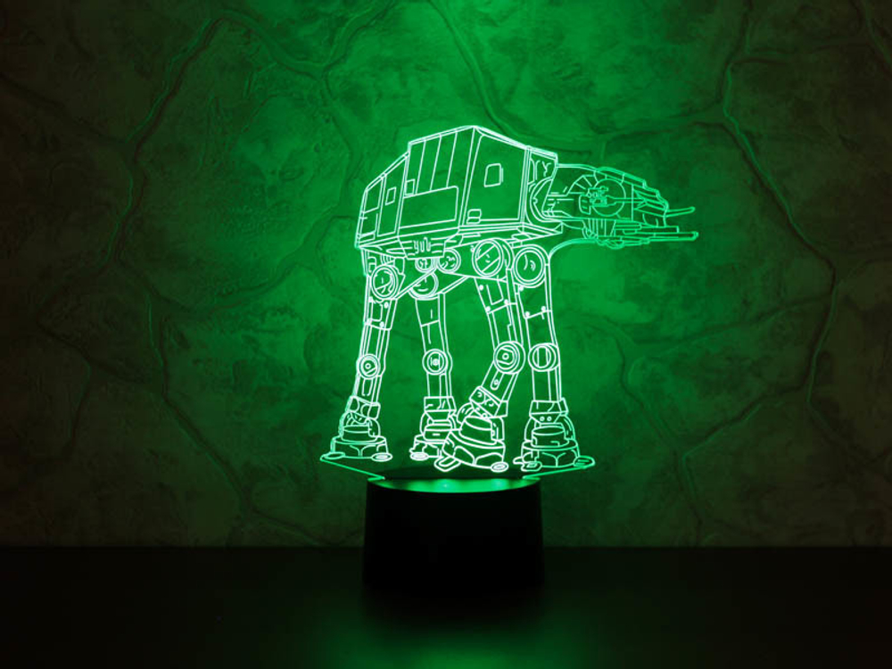3Д-светильник "AT-AT"