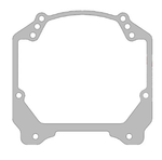 Toyota Highlander (2019-2022), Toyota Camry V70 (2017-2021) Full LED Тип 3 переходные рамки для замены линз (комплект, 2шт)