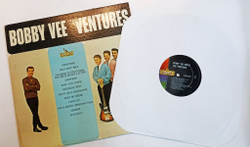 Винтажная виниловая пластинка Bobby Vee Meets The Ventures Bobby Vee Meets The Ventures (USA 1963)