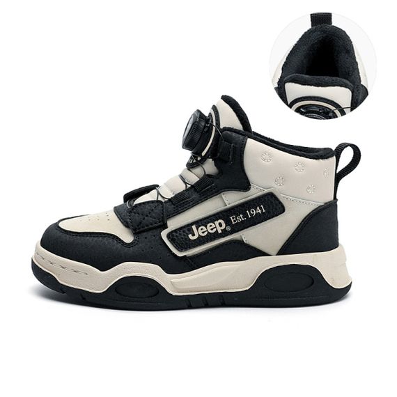 Jeep High Top 'Ivory White Obsidian Black'