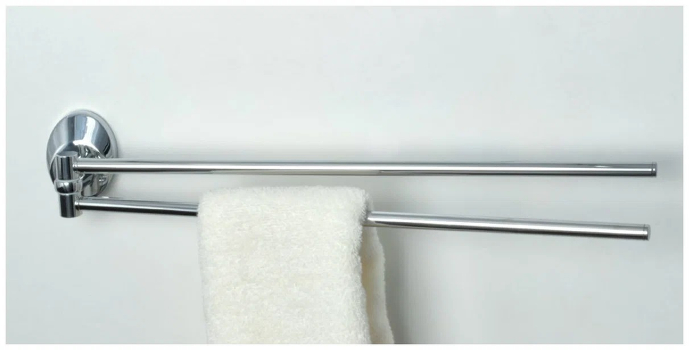 "EUROPA" Полотенцедержатель рога 2-ой FX-21802A (к/к 10)