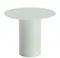 Стол обеденный Type D 90 см основание D 39 см (белый)