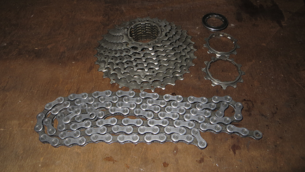 Комплект Кассета Shimano HG500-10 + Цепь Shimano HG54