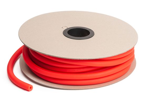 Красная резина Salvimar для амортизации диаметр 9 мм (В рулоне 15 м. Цена за 10 см.)