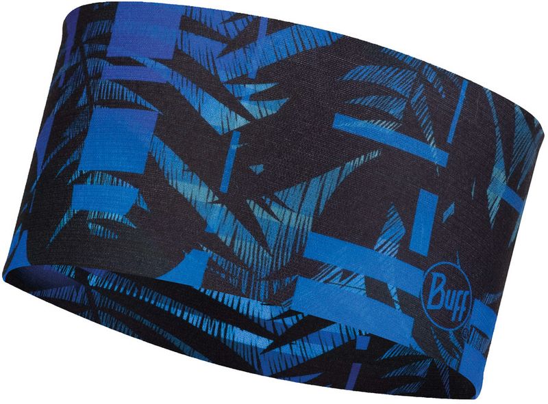 Повязка на голову спортивная Buff Headband CoolNet Itap Blue Фото 1
