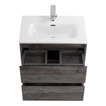 Тумба подвесная с раковиной BelBagno KRAFT 39-600/390-2C-SO-PP