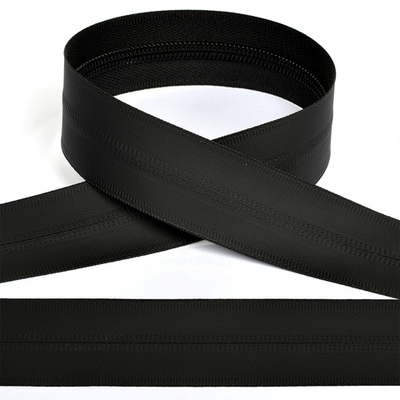 Молния спираль рулонная водонепроницаемая, Т8, чёрный