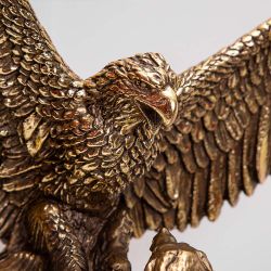 Статуэтка Поединок орла с шакалом 2 Бронза