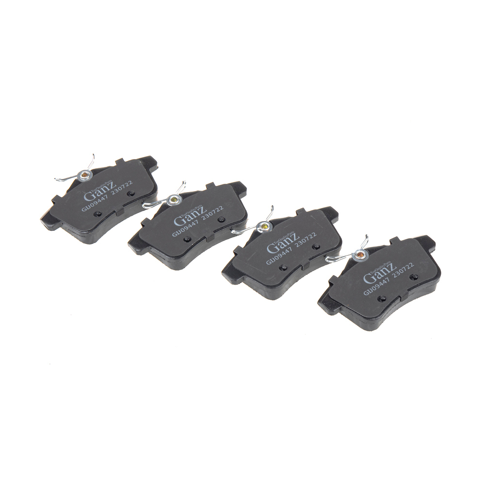 Колодки GANZ задние CITROEN C4 (B7), DS4, PEUGEOT 3008, 308 CC, 5008 Арт.:GIJ09447