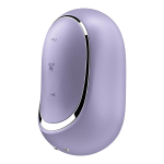 Сиреневый вакуумный вибростимулятор клитора 8,5см Satisfyer Pro To Go 2