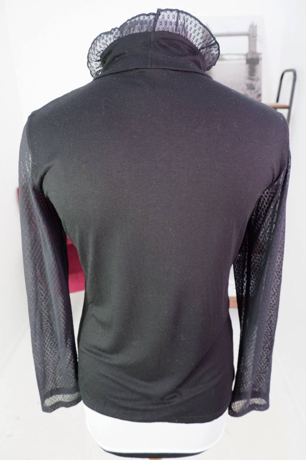 Блузка La via estelar с кружевными рукавами, визуально на 48/50 размер