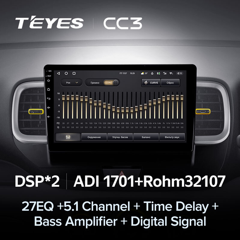 Teyes CC3 9" для Hyundai Venue 2019-2020
