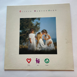 Винтажная виниловая пластинка LP Olivia Newton John, Warm And Tender (Нидерланды 1989)
