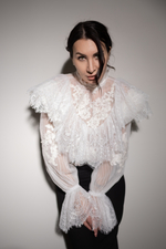 Блуза "Белый лебедь"