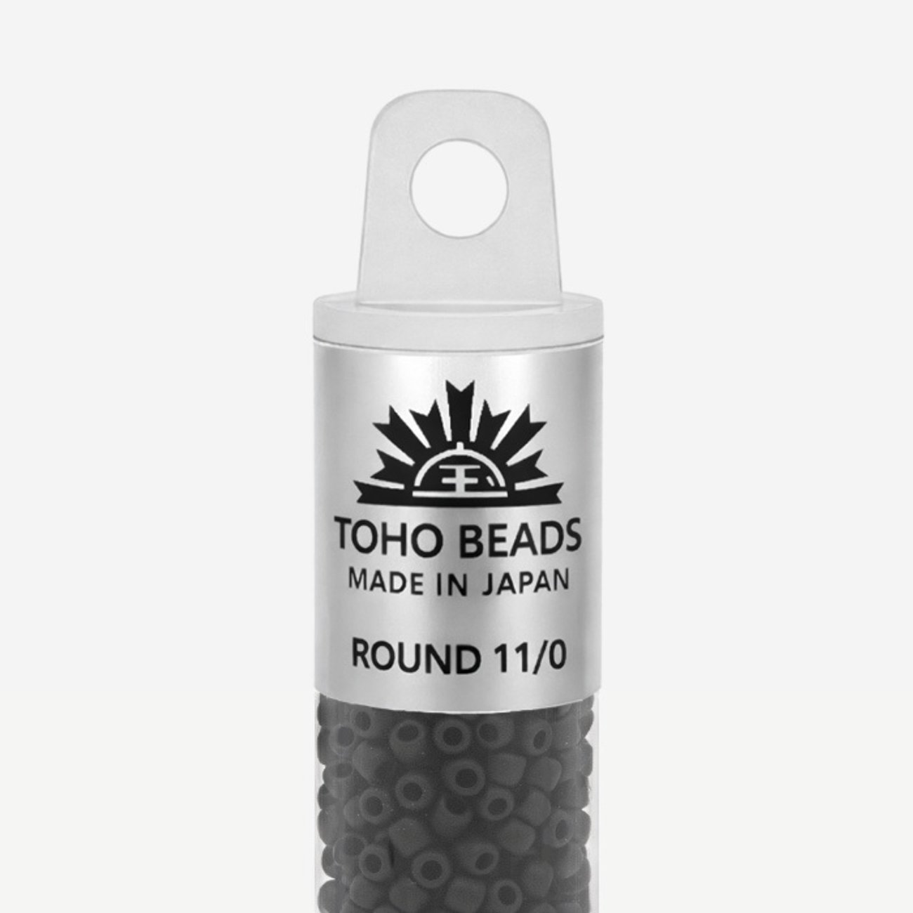 Японский бисер TOHO Round 11/0 (№49F), непрозрачный матовый
