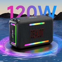 Беспроводная колонка ZEALOT S95, 120W c RGB подсветкой