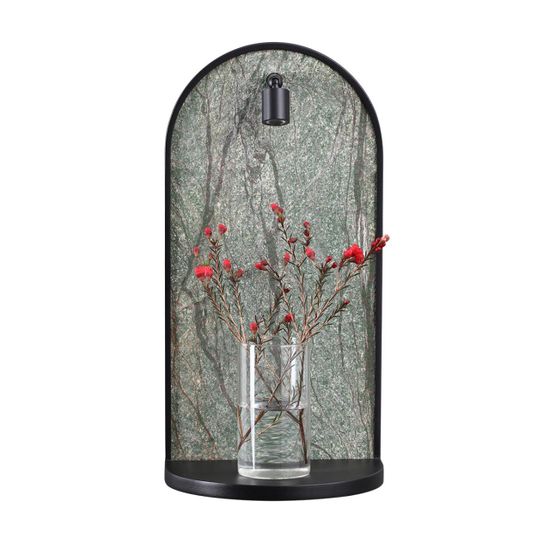 7176/3WL HIGHTECH ODL26 Настенный светильник  темно-зеленый/черный/мрамор/металл IP20 LED 3W 250Лм 3000K 220-240V GIARDINO