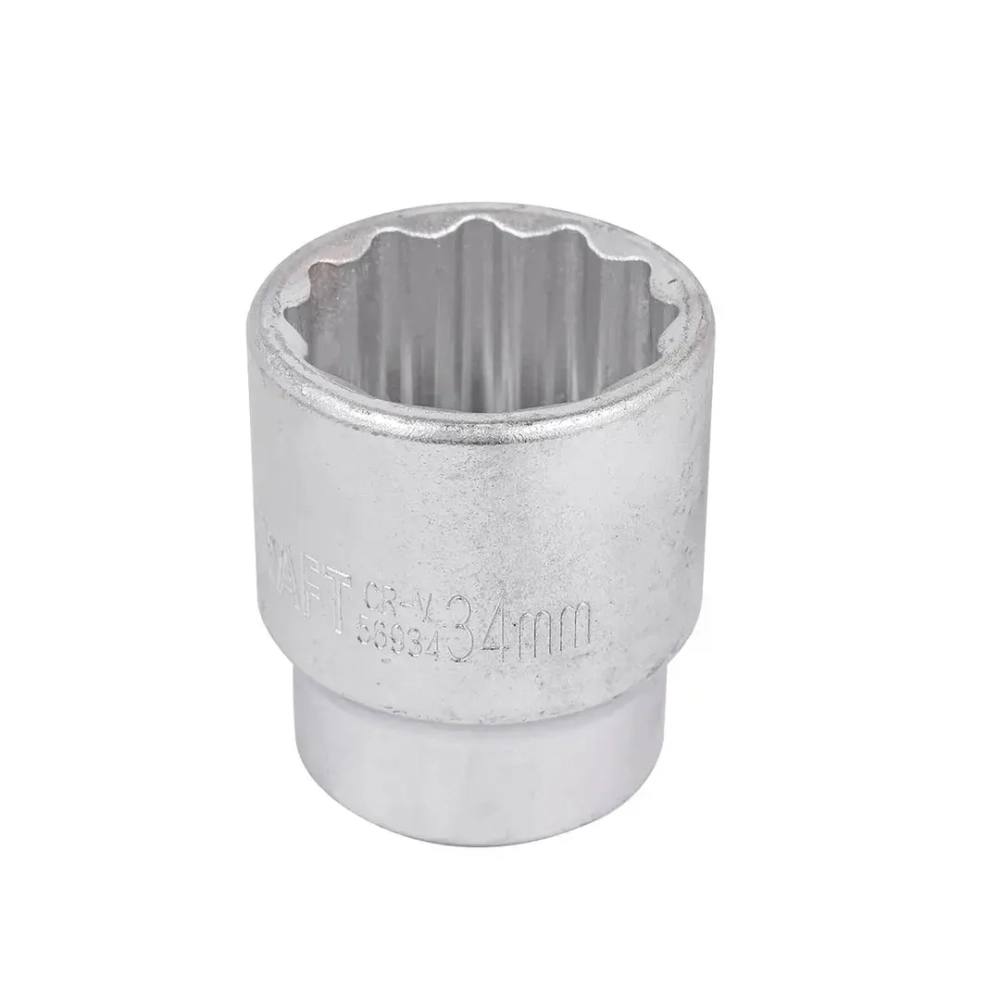 Головка 34мм 3/4''12гр. FORCEKRAFT FK-56934