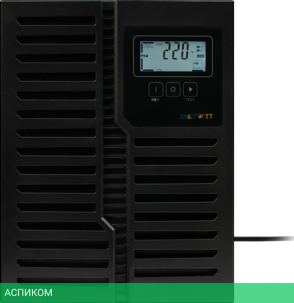 Источник бесперебойного питания Smartwatt Xpert Euro 1800Вт черный (3703020440002)