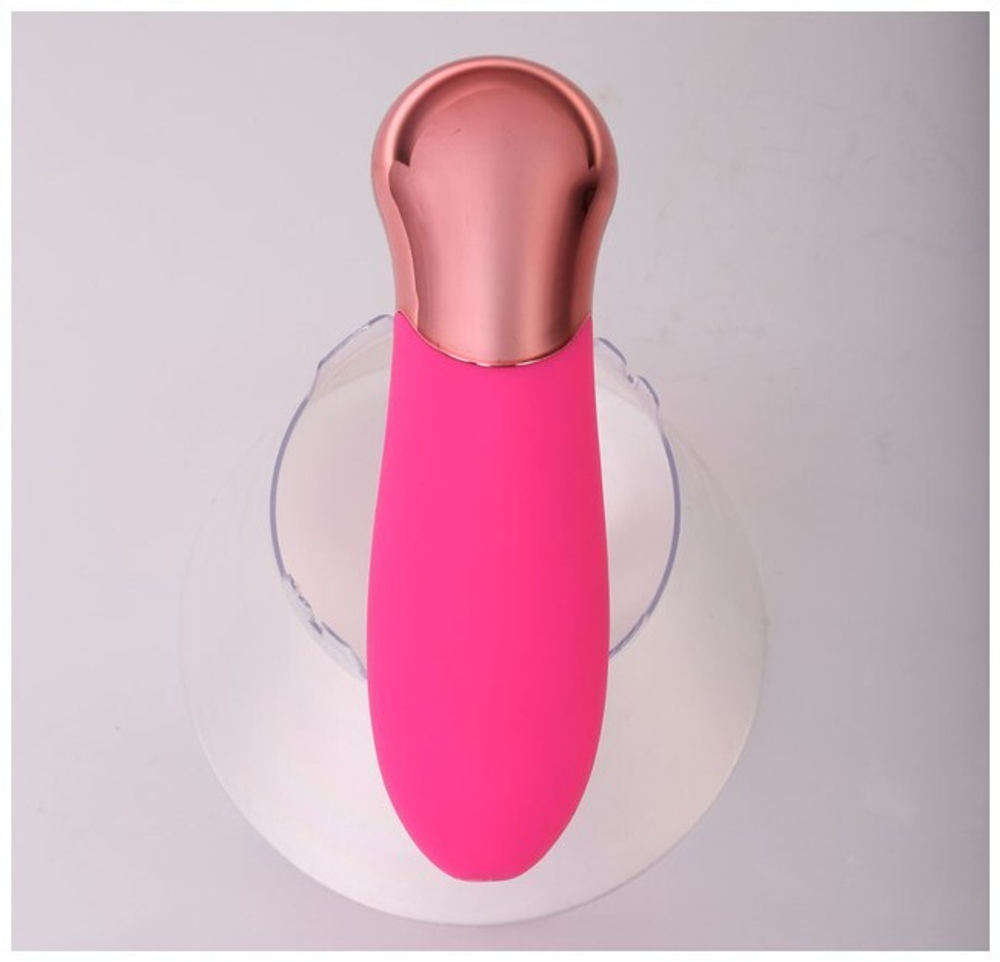 Вибростимулятор PRO-X5 с функцией вакуумной стимуляции розовый (Цвет: розовый)