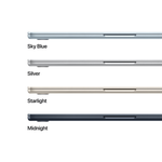 13-inch MacBook Air: Apple M5 chip with 10-core CPU and 8-core GPU, 16GB, 512GB SSD - Midnight,Model A3449