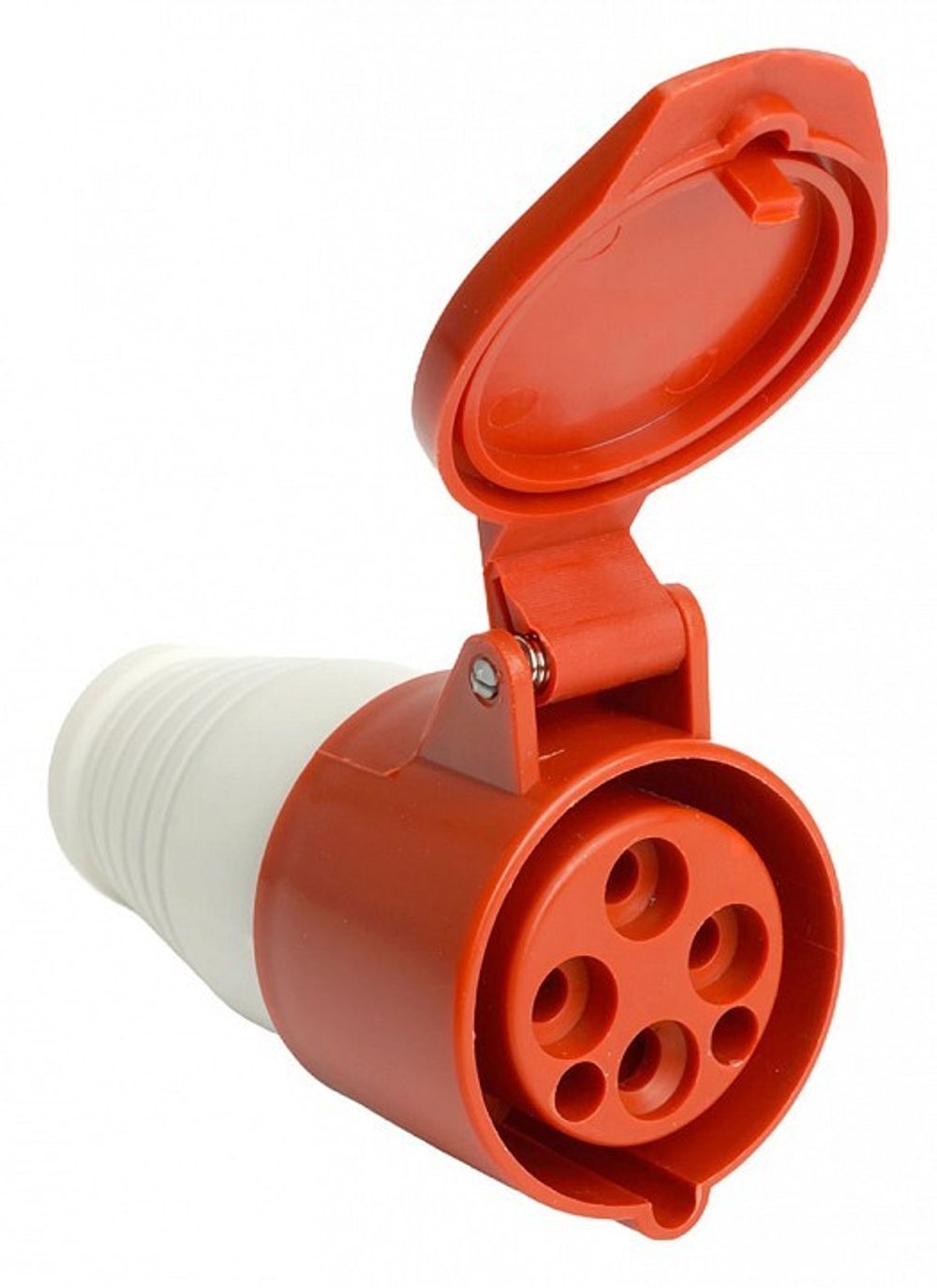 Розетка переносная разборная с заземлением и крышкой Stekker RST 49440